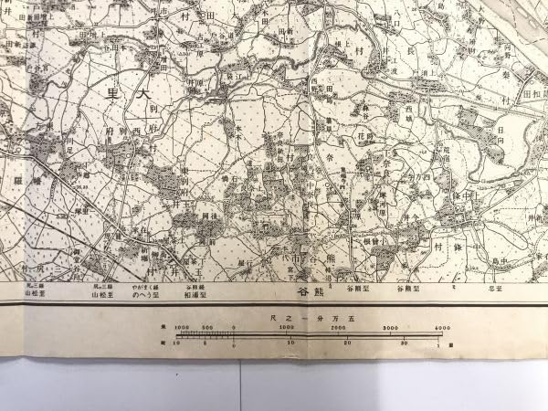 日本古地図選蒐会刊　萬国精図　古地図 Amazon.co.jp: 古地図深谷 五万分之一地形図 宇都宮11号（共16面